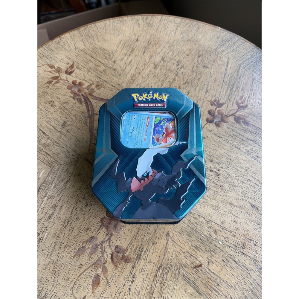 Pokemon Darkrai Tin Full of Pokemon Collectible Trading Cards Mixed Collections